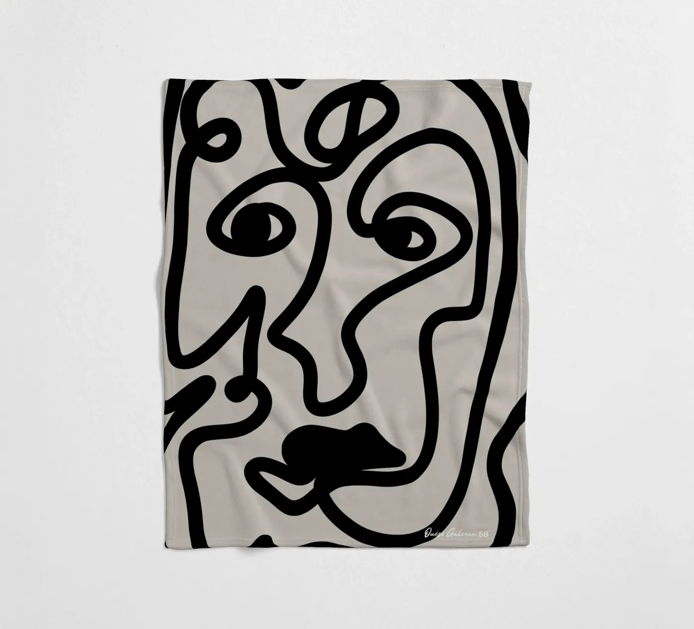 Floating Collage fleecedeken van Mike Leymi