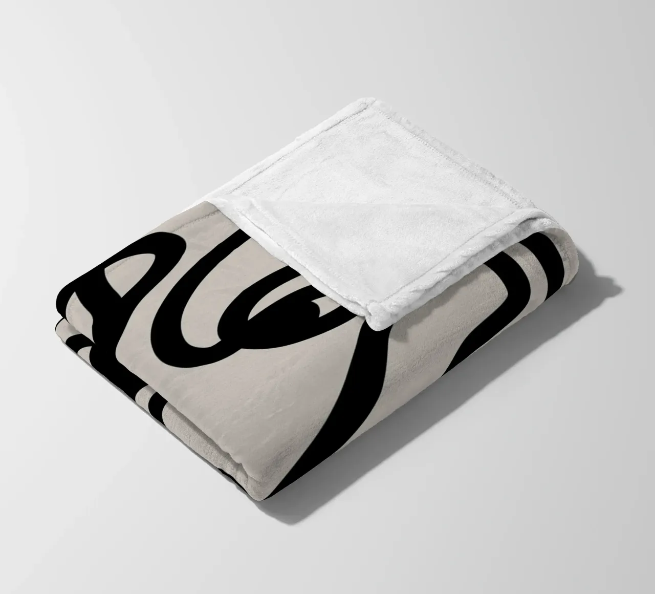 Floating Collage Fleecedecke von Mike Leymi