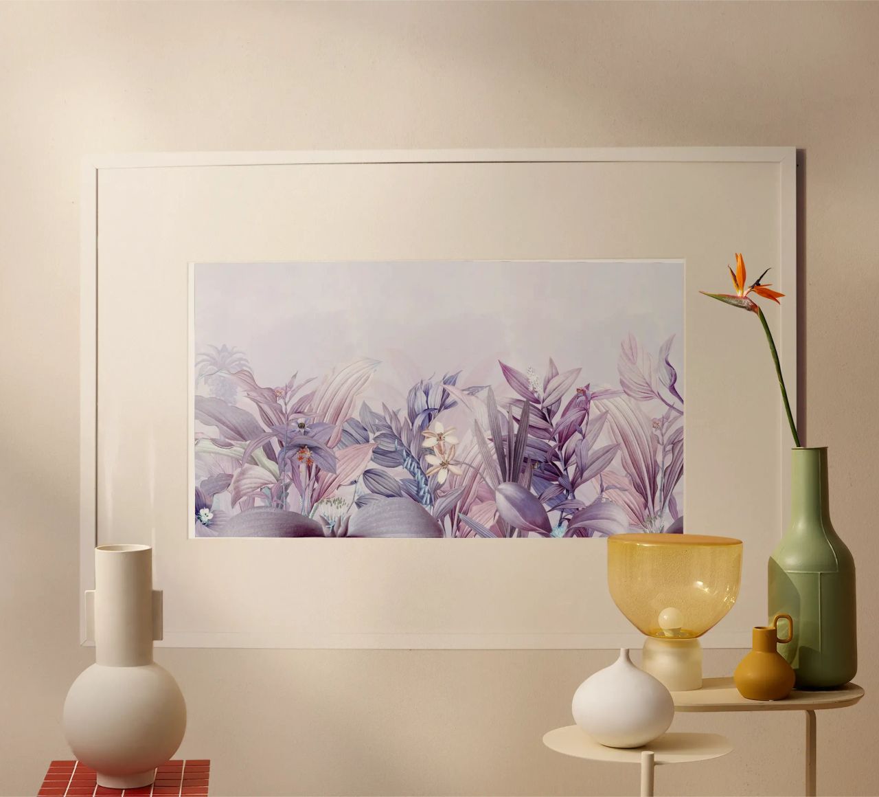 Vintage Mystic Tropical Twilight Garden poster de Vintage World - Uta Naumann