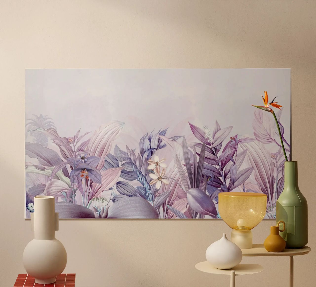 Vintage Mystic Tropical Twilight Garden poster de Vintage World - Uta Naumann