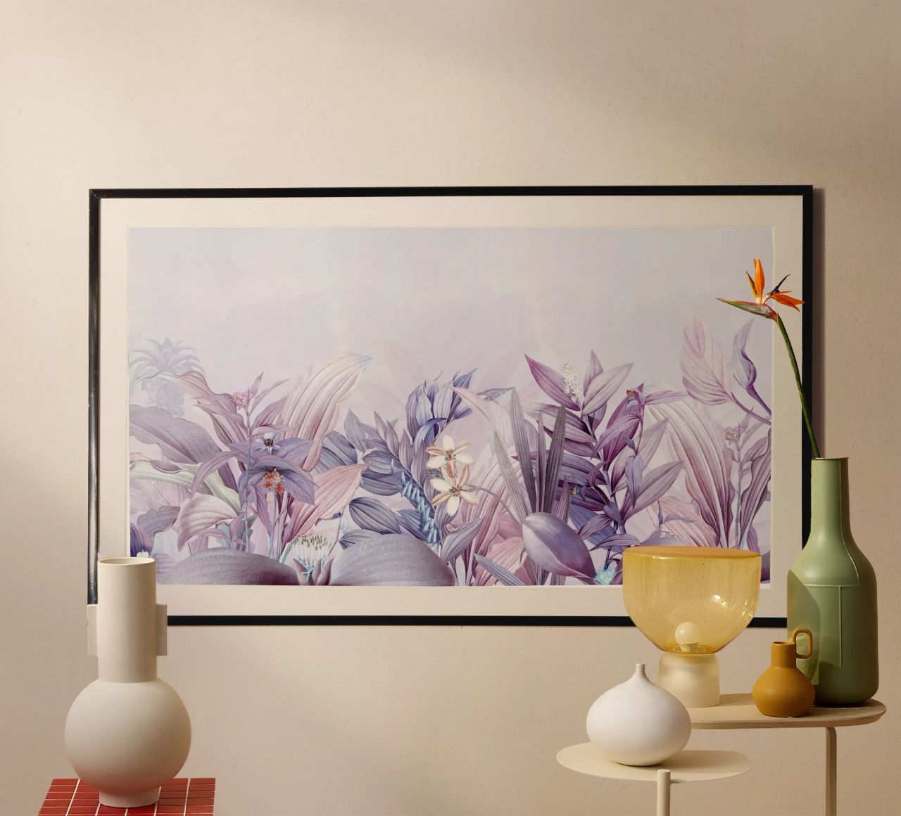 Vintage Mystic Tropical Twilight Garden poster de Vintage World - Uta Naumann