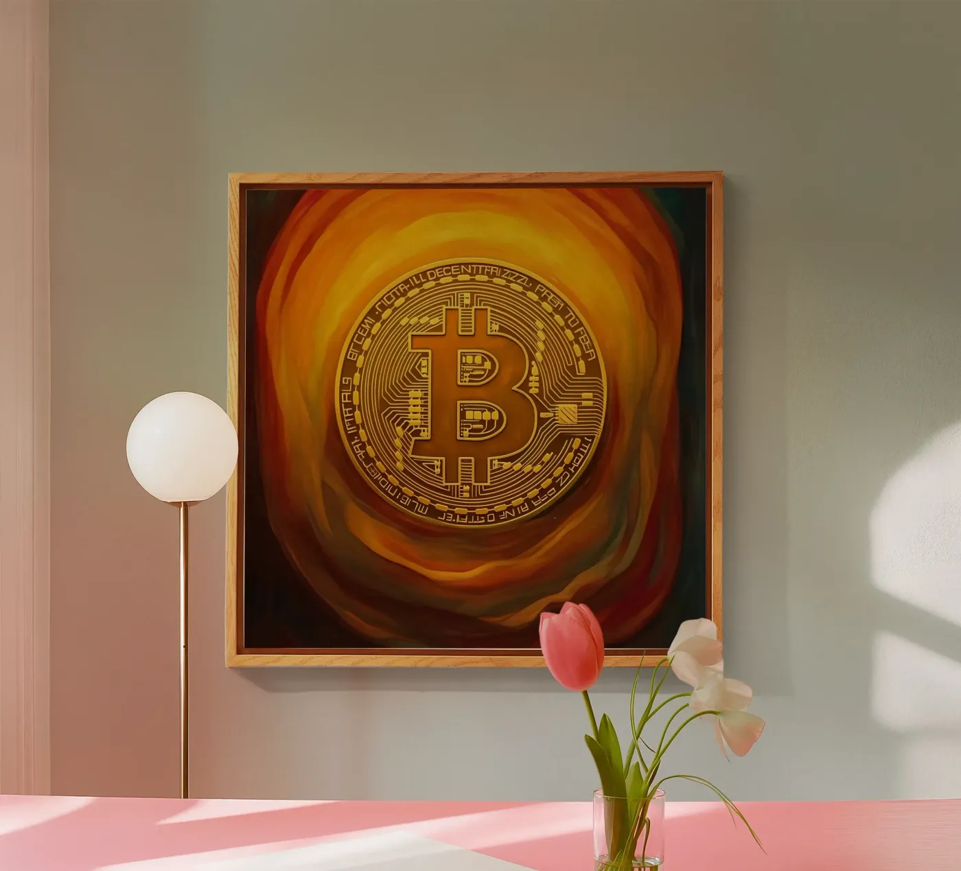 The Glow_BTC plexiglass da Crypto_Jungle