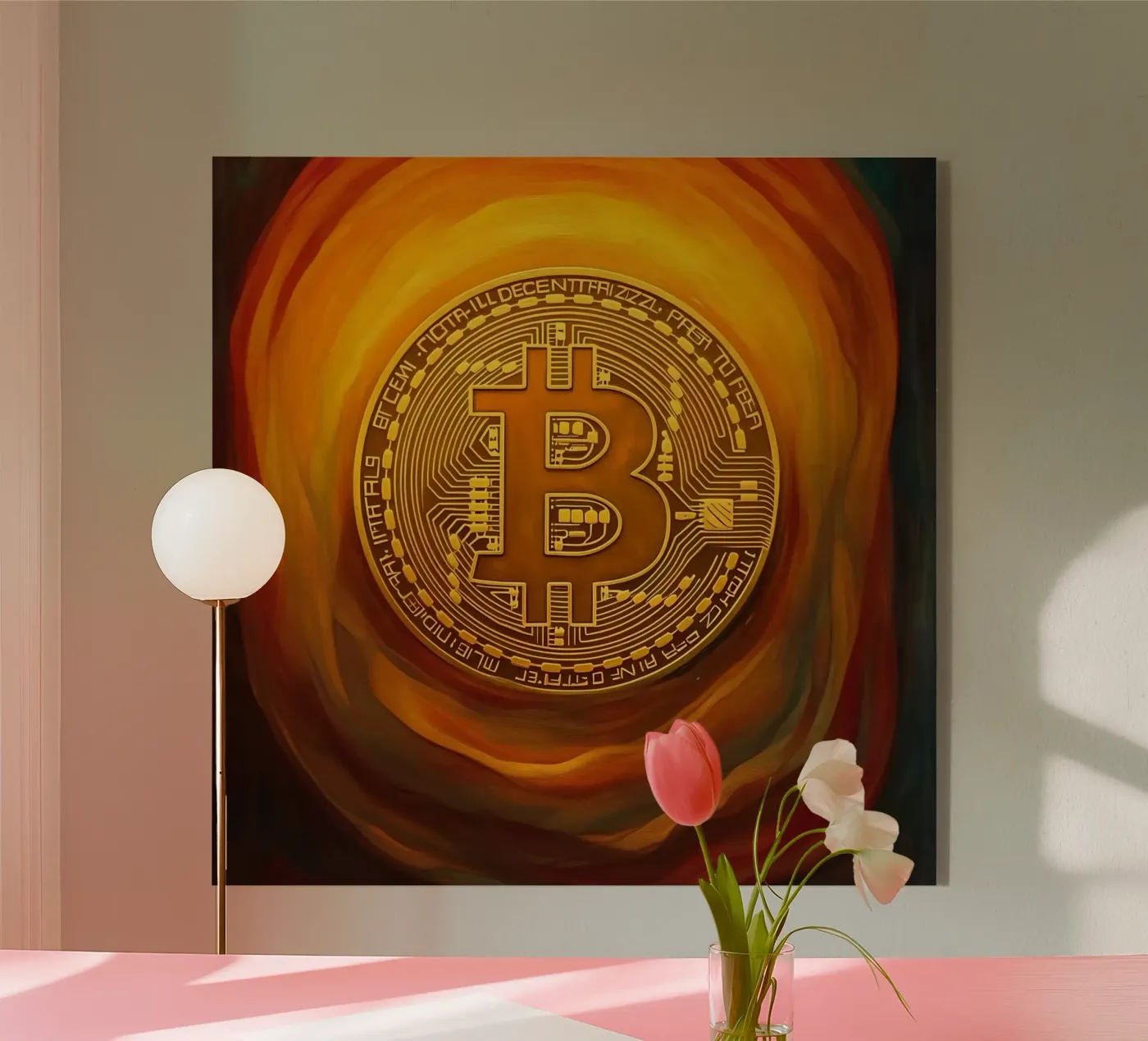 The Glow_BTC plexiglass da Crypto_Jungle
