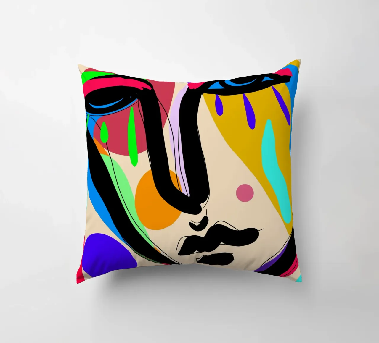 Modern Flow cuscino da Mike Leymi