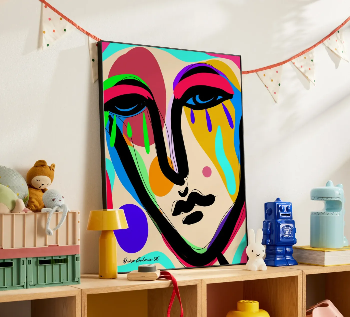 Modern Flow alluminio dibond da Mike Leymi