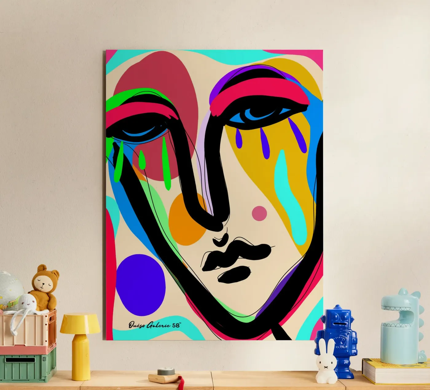 Modern Flow alluminio dibond da Mike Leymi