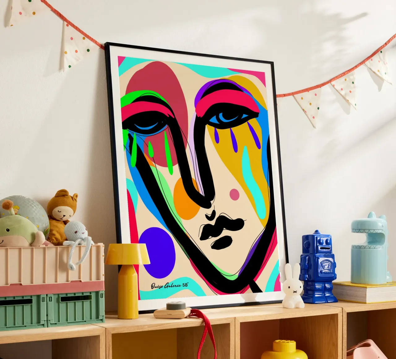 Modern Flow poster da Mike Leymi