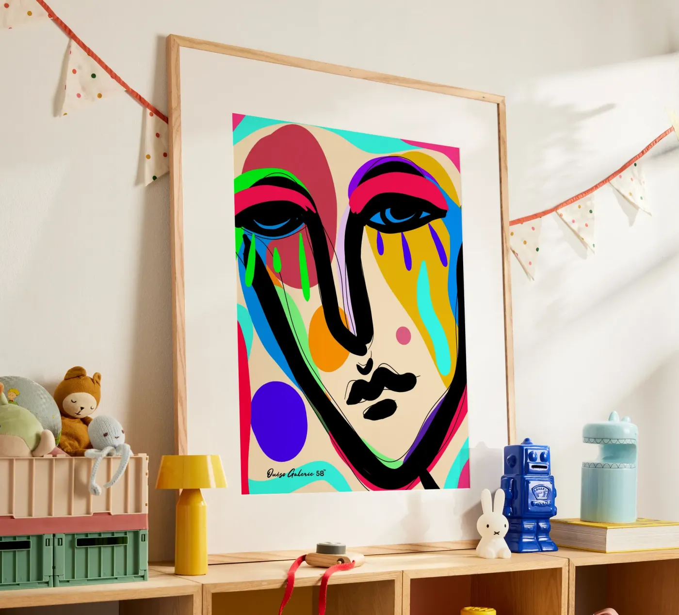 Modern Flow poster da Mike Leymi