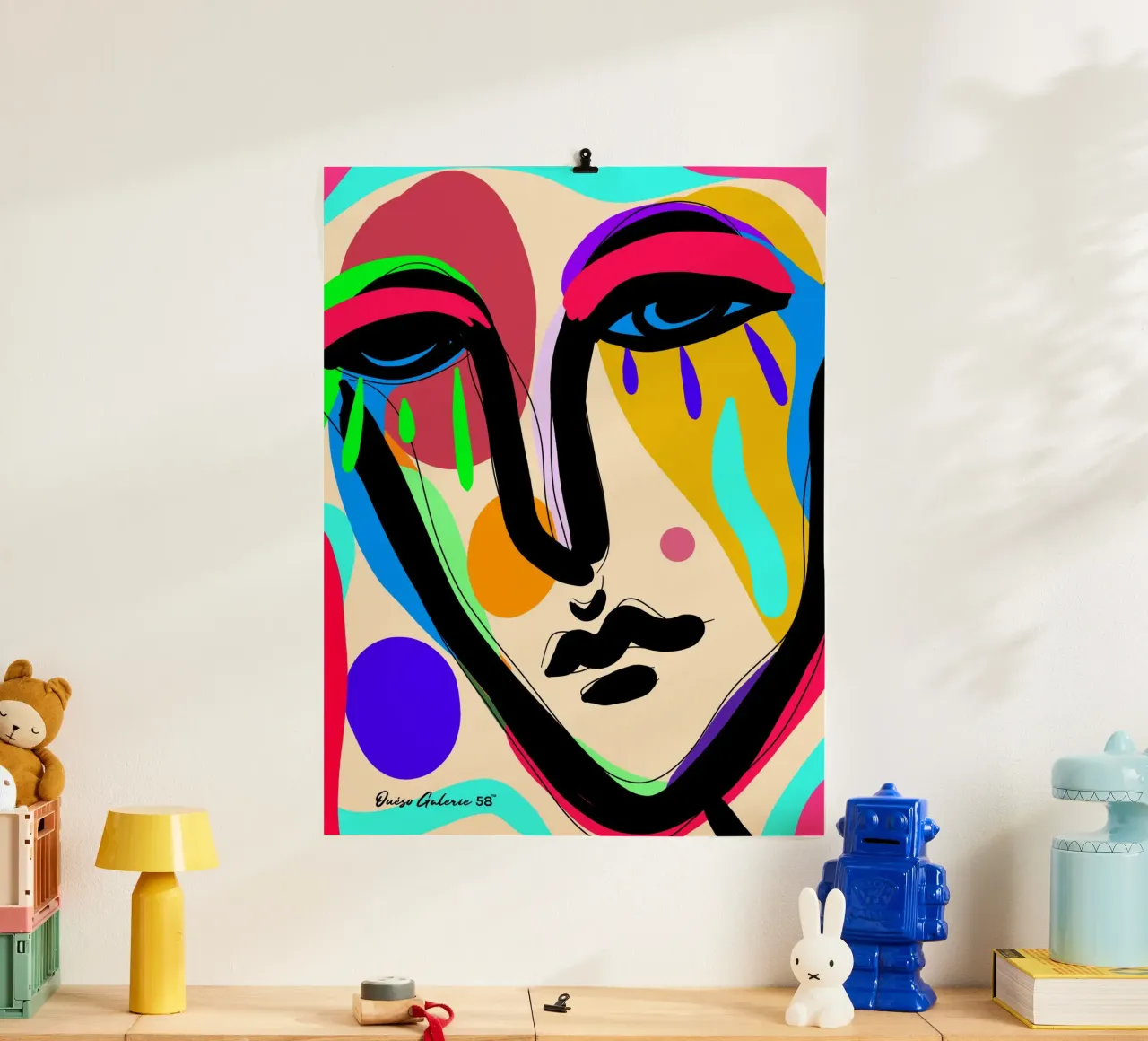 Modern Flow poster da Mike Leymi