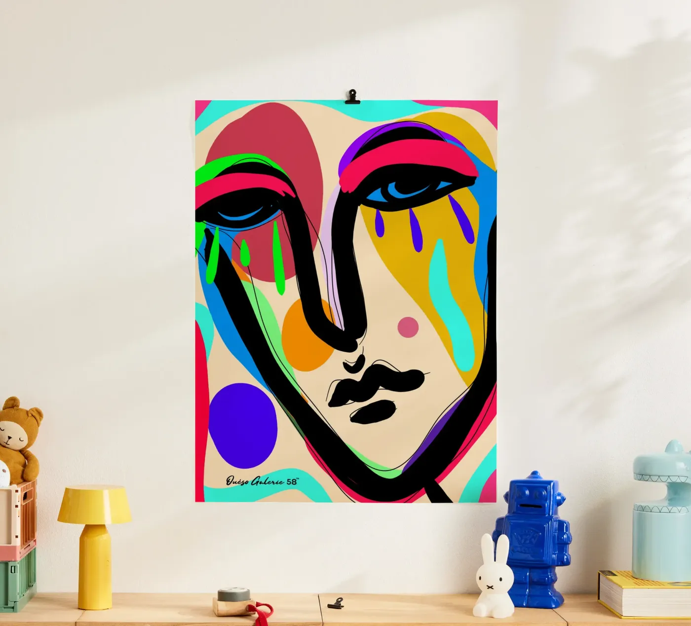 Modern Flow poster da Mike Leymi