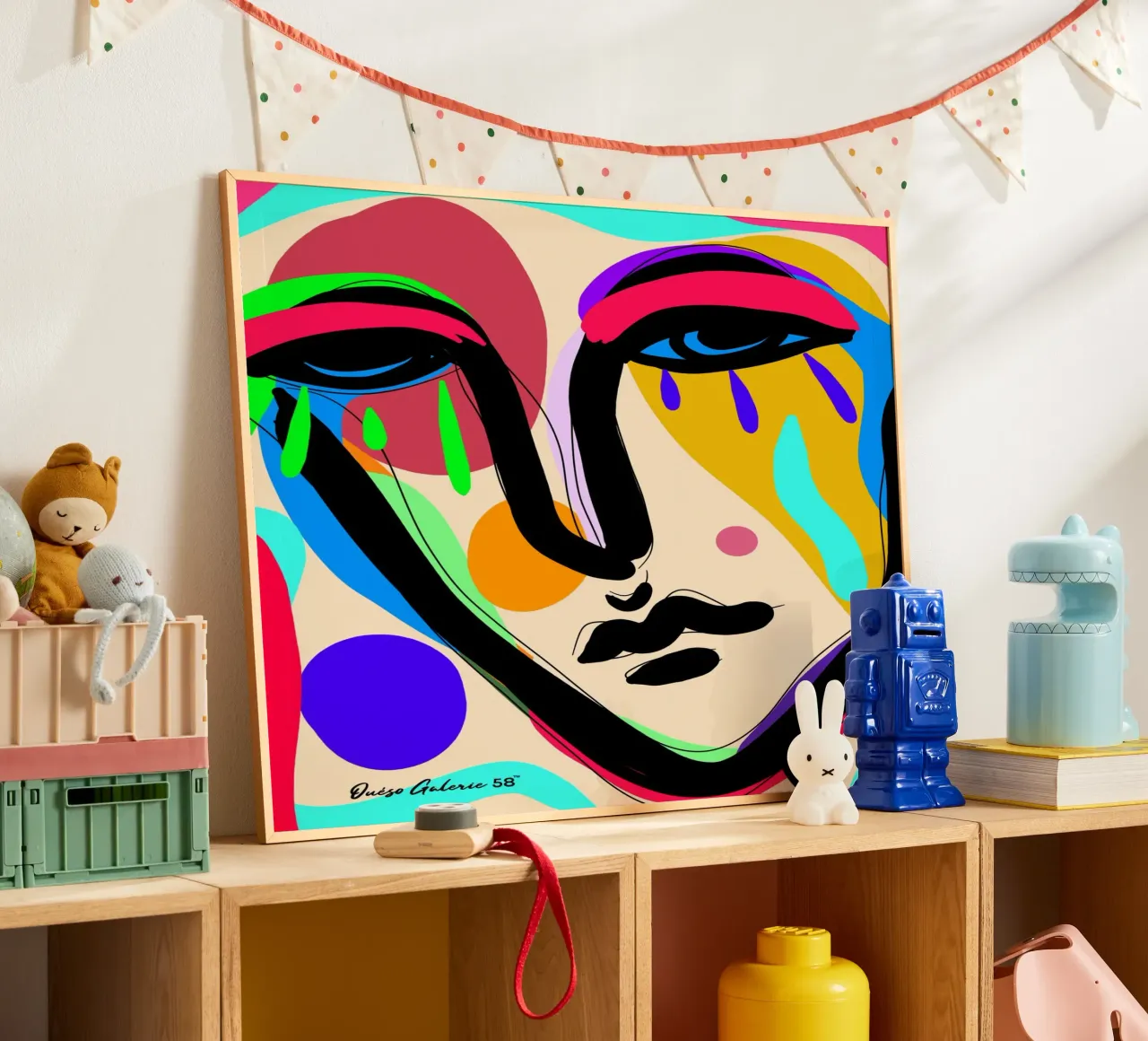 Modern Flow poster da Mike Leymi