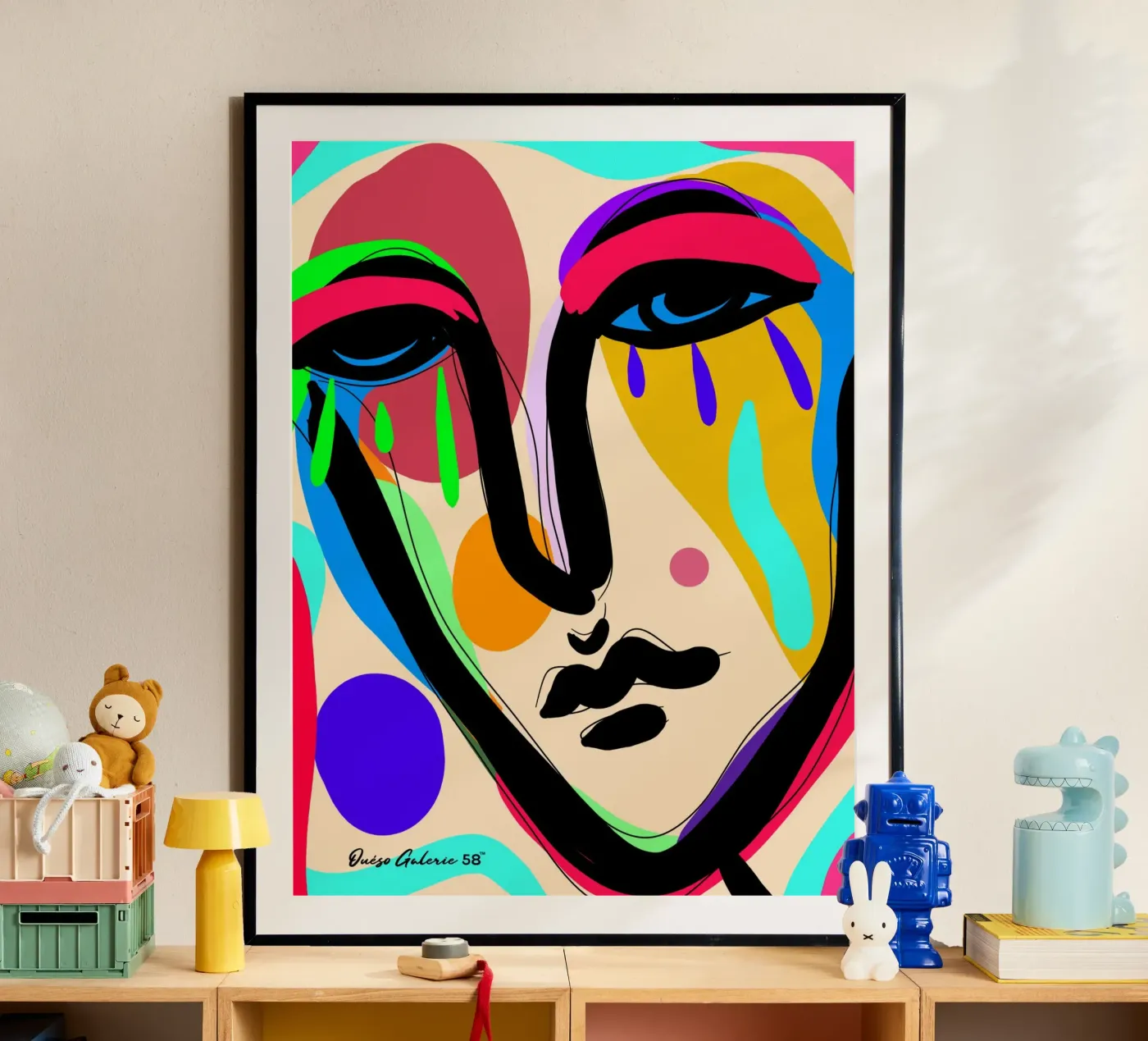 Modern Flow poster da Mike Leymi