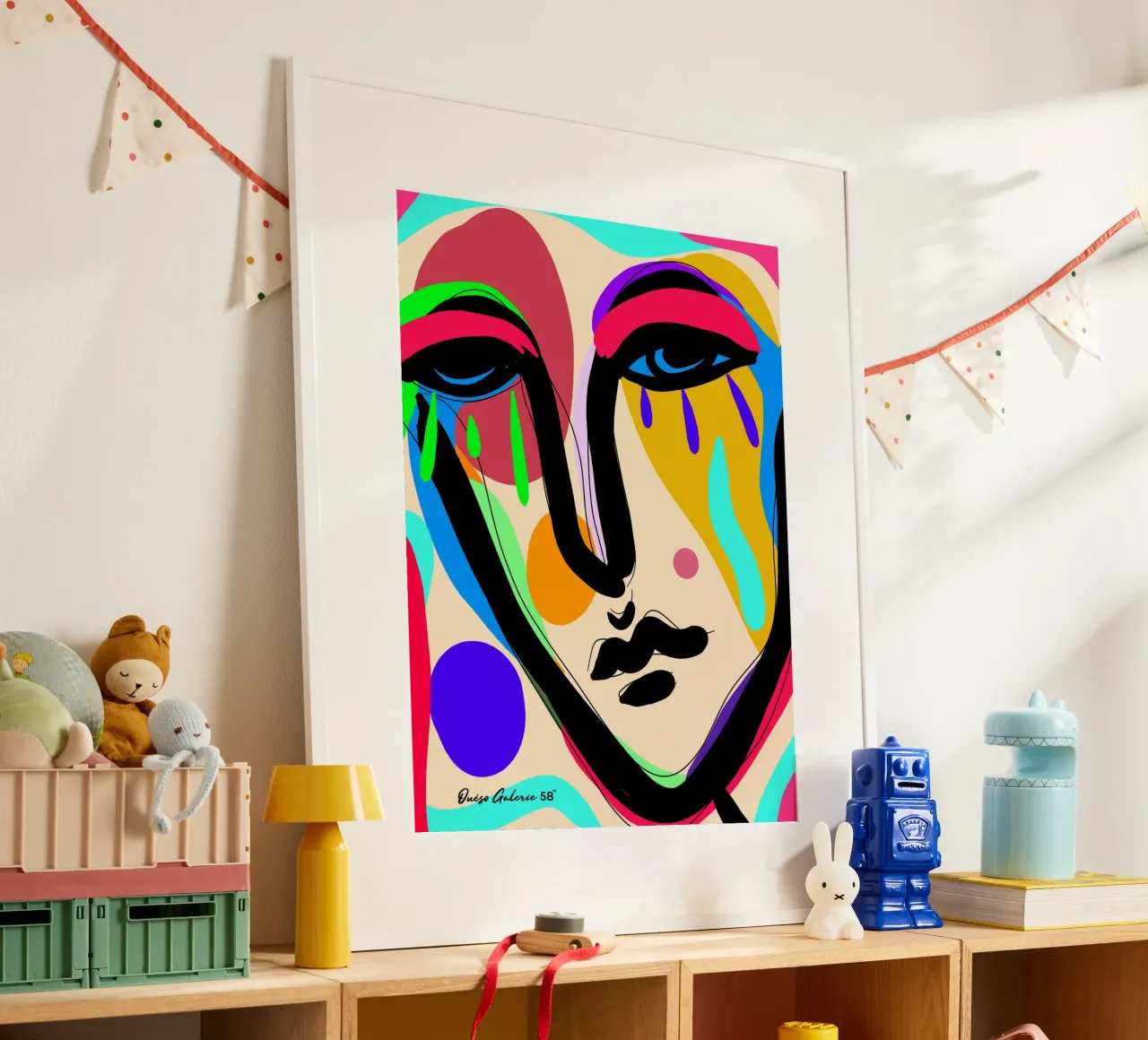 Modern Flow poster da Mike Leymi