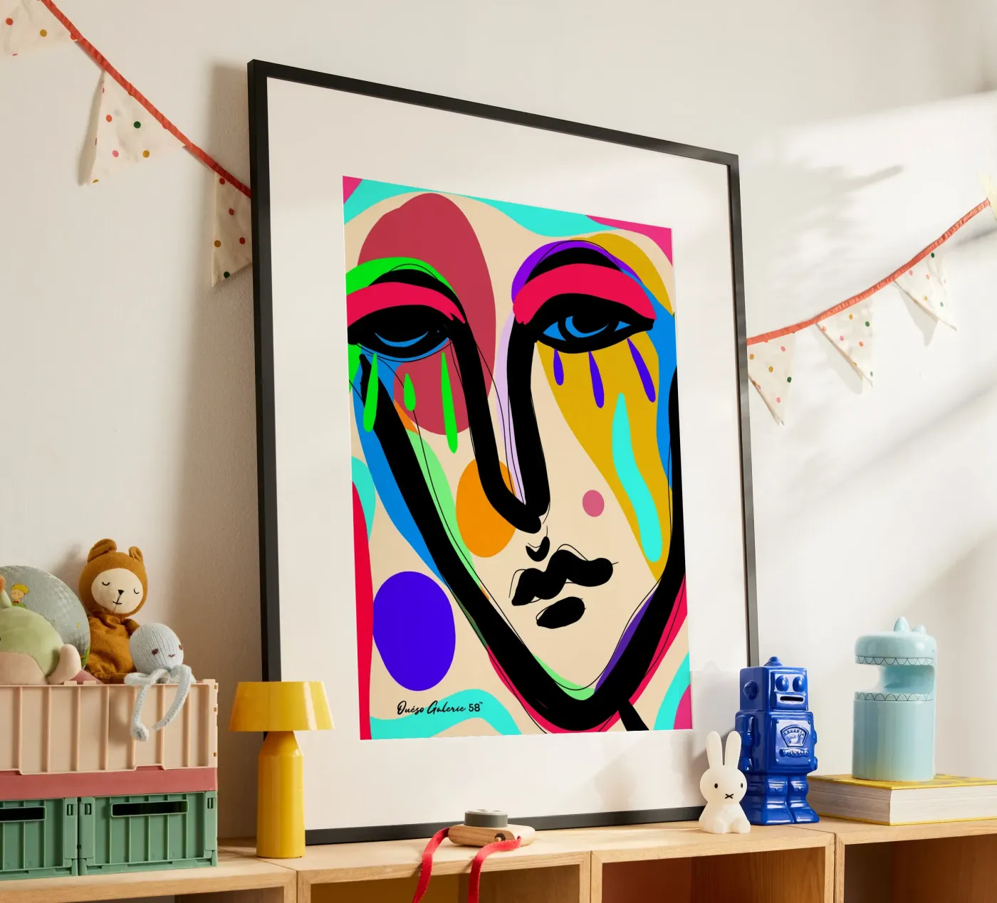 Modern Flow poster da Mike Leymi