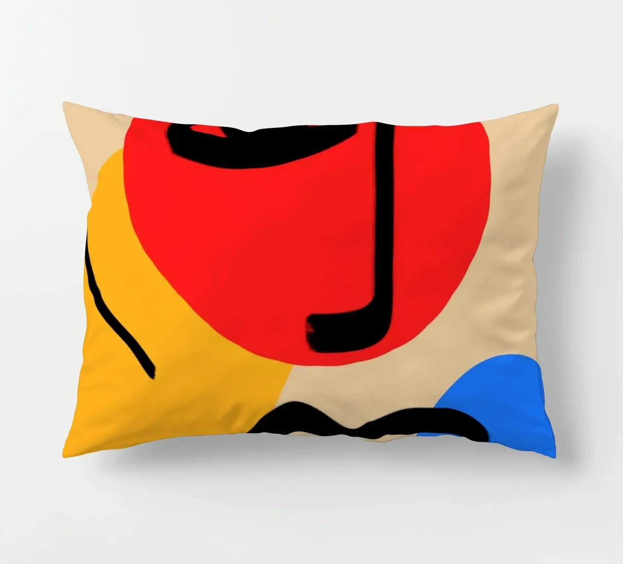 Joyful Abstraction cuscino da Mike Leymi