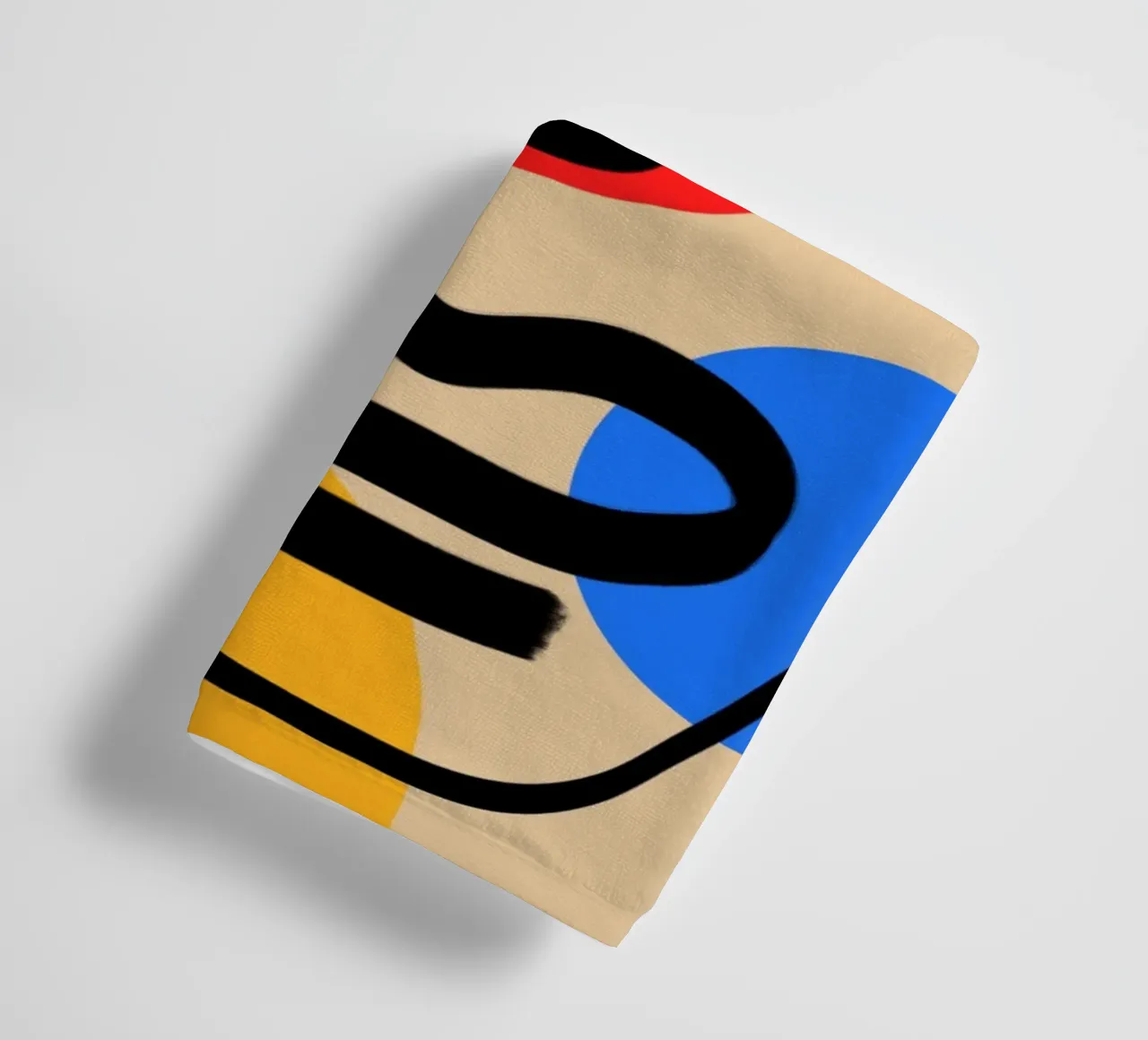 Joyful Abstraction asciugamano da bagno da Mike Leymi