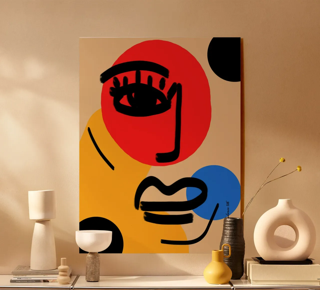 Joyful Abstraction plexiglass da Mike Leymi