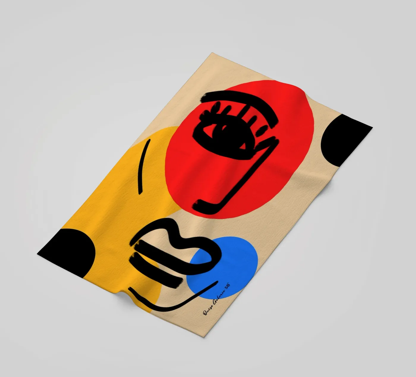 Joyful Abstraction telo mare da Mike Leymi