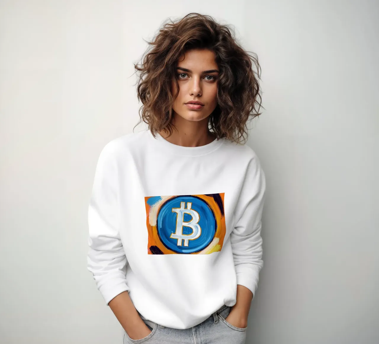 Brush_BTC felpa da Crypto_Jungle