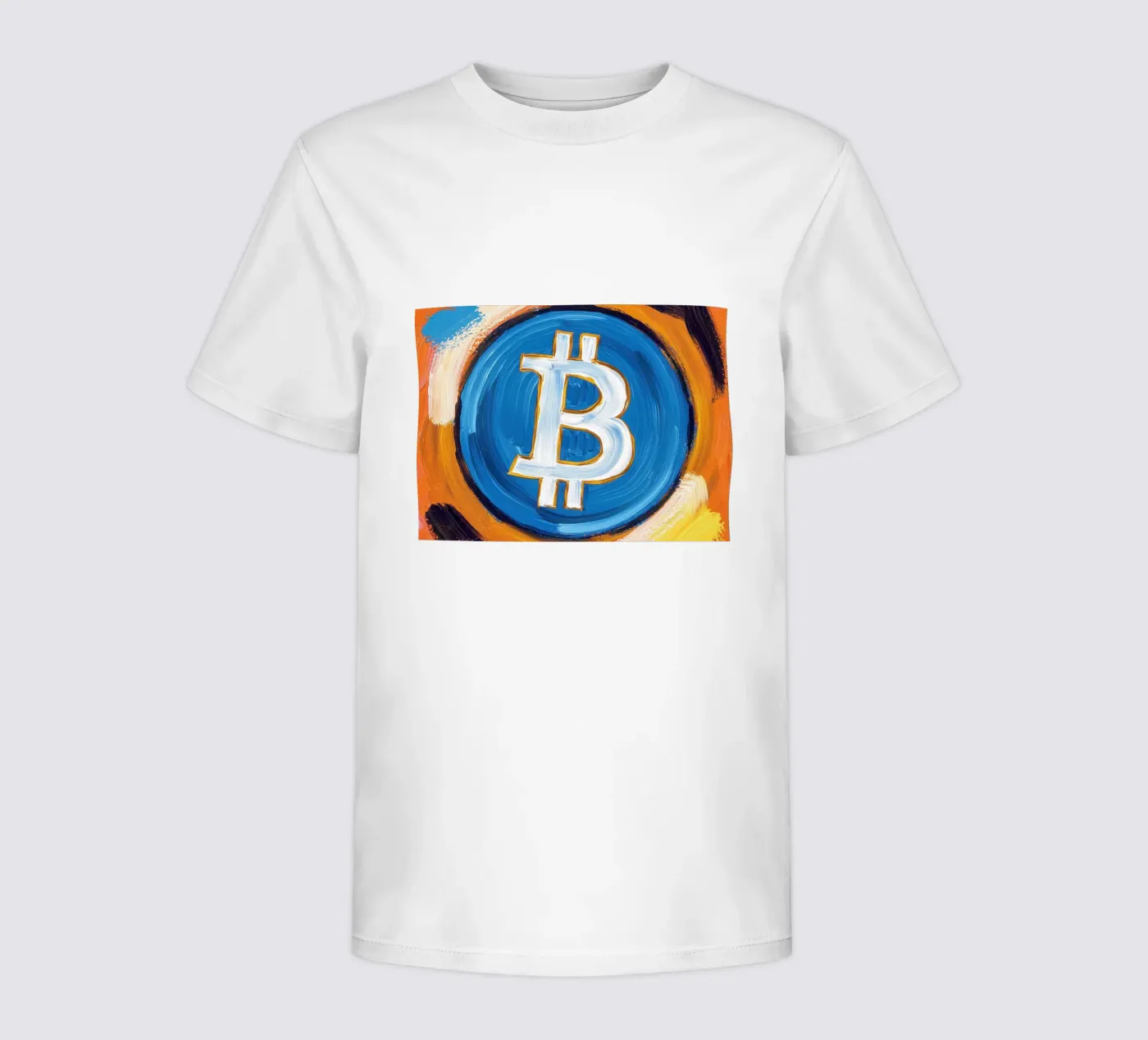 Brush_BTC t-shirt bambini da Crypto_Jungle