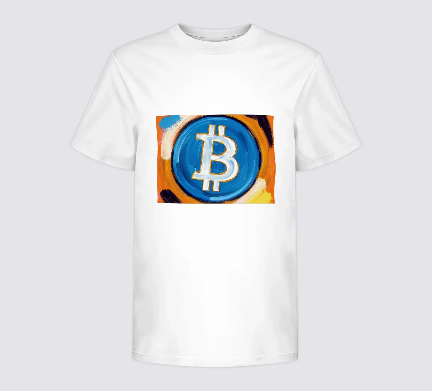 Brush_BTC t-shirt bambini da Crypto_Jungle