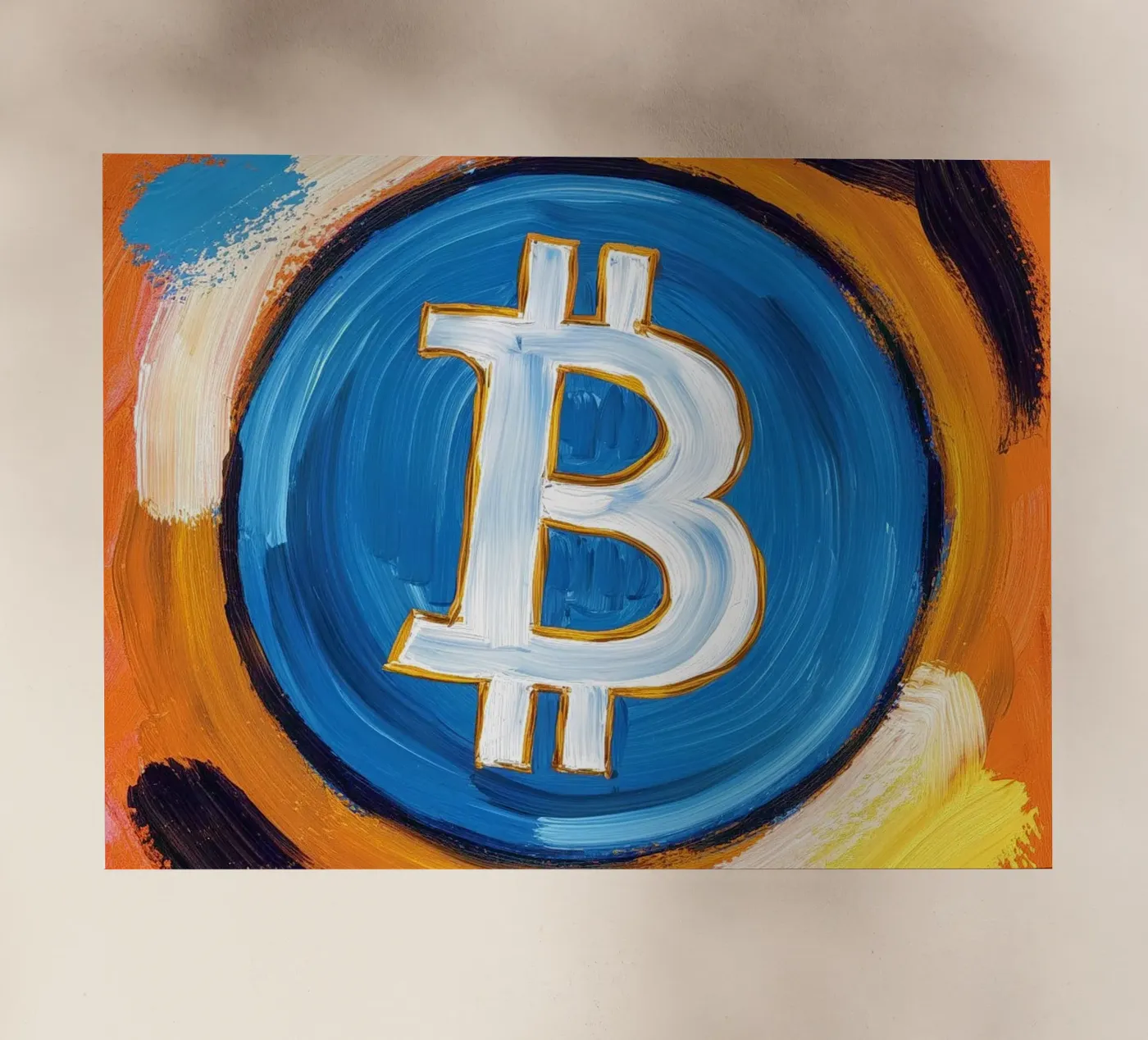 Brush_BTC pellicola backlit da Crypto_Jungle
