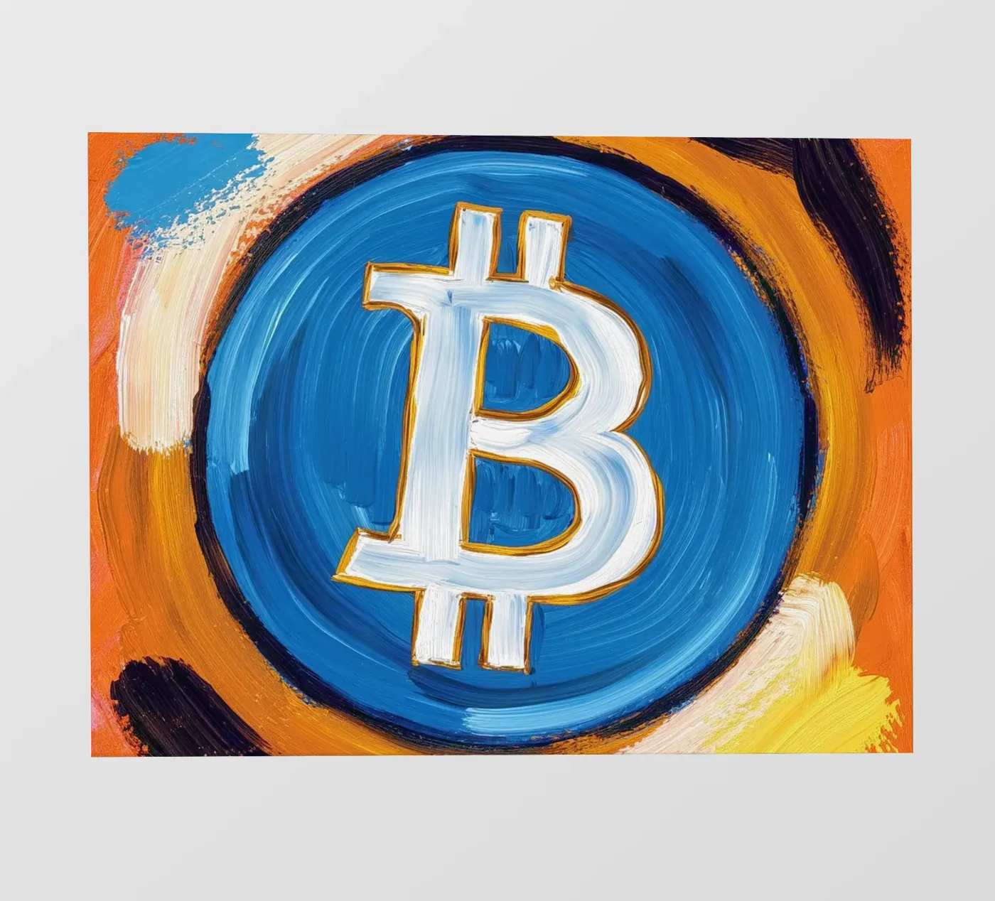 Brush_BTC pellicola backlit da Crypto_Jungle