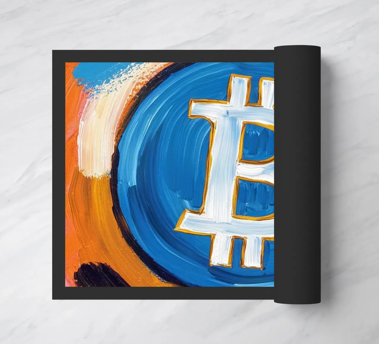 Brush_BTC doormat by Crypto_Jungle