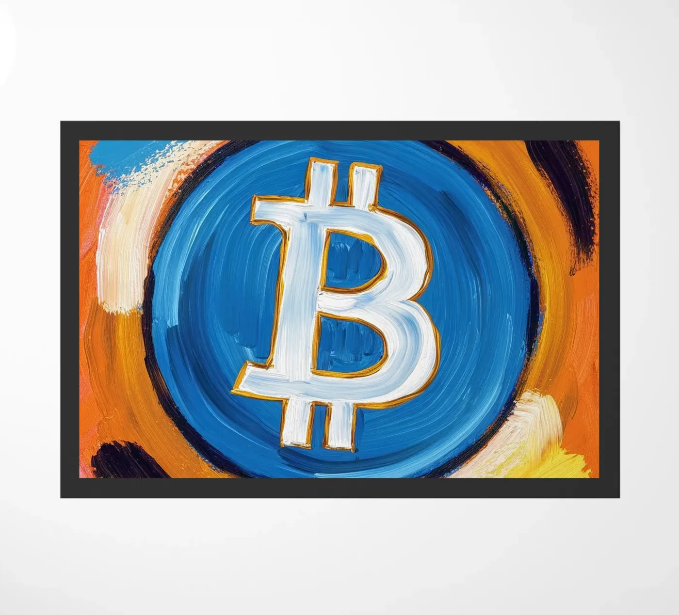 Brush_BTC deurmat van Crypto_Jungle