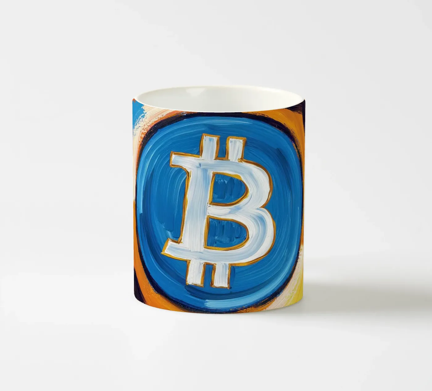 Brush_BTC ceramic mug by Crypto_Jungle