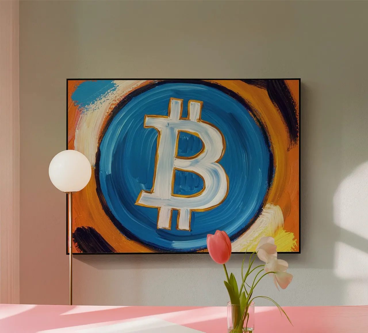 Brush_BTC plexiglass da Crypto_Jungle