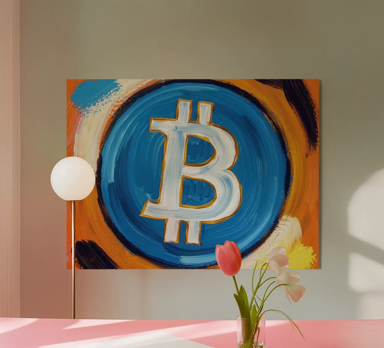 Brush_BTC plexiglass da Crypto_Jungle