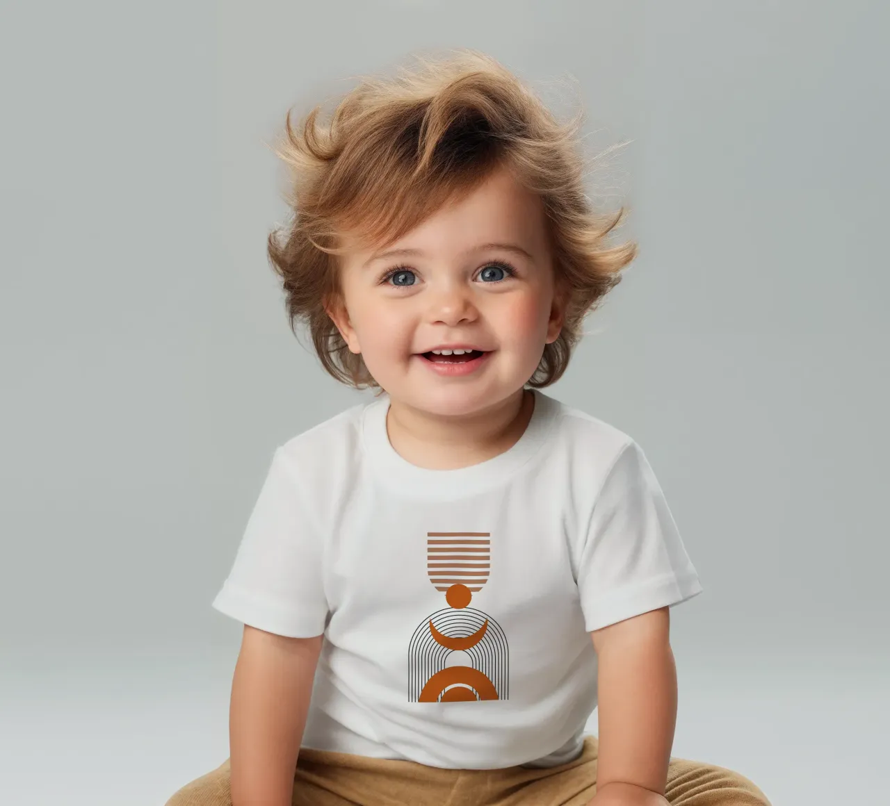 Boho Minimalista Moderno Semplice maglietta neonato da YSV MINIMALIST