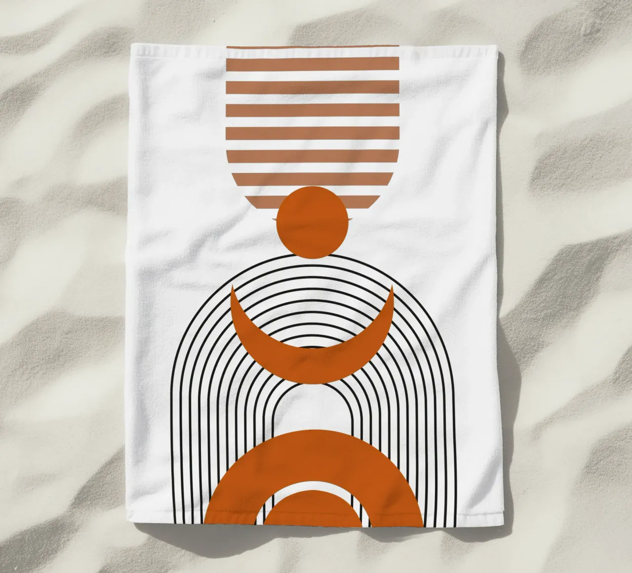 Boho Minimalista Moderno Semplice telo mare da YSV MINIMALIST
