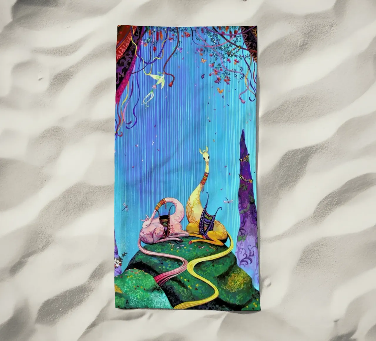 Summer Waterfall telo mare da Naito Shinpei