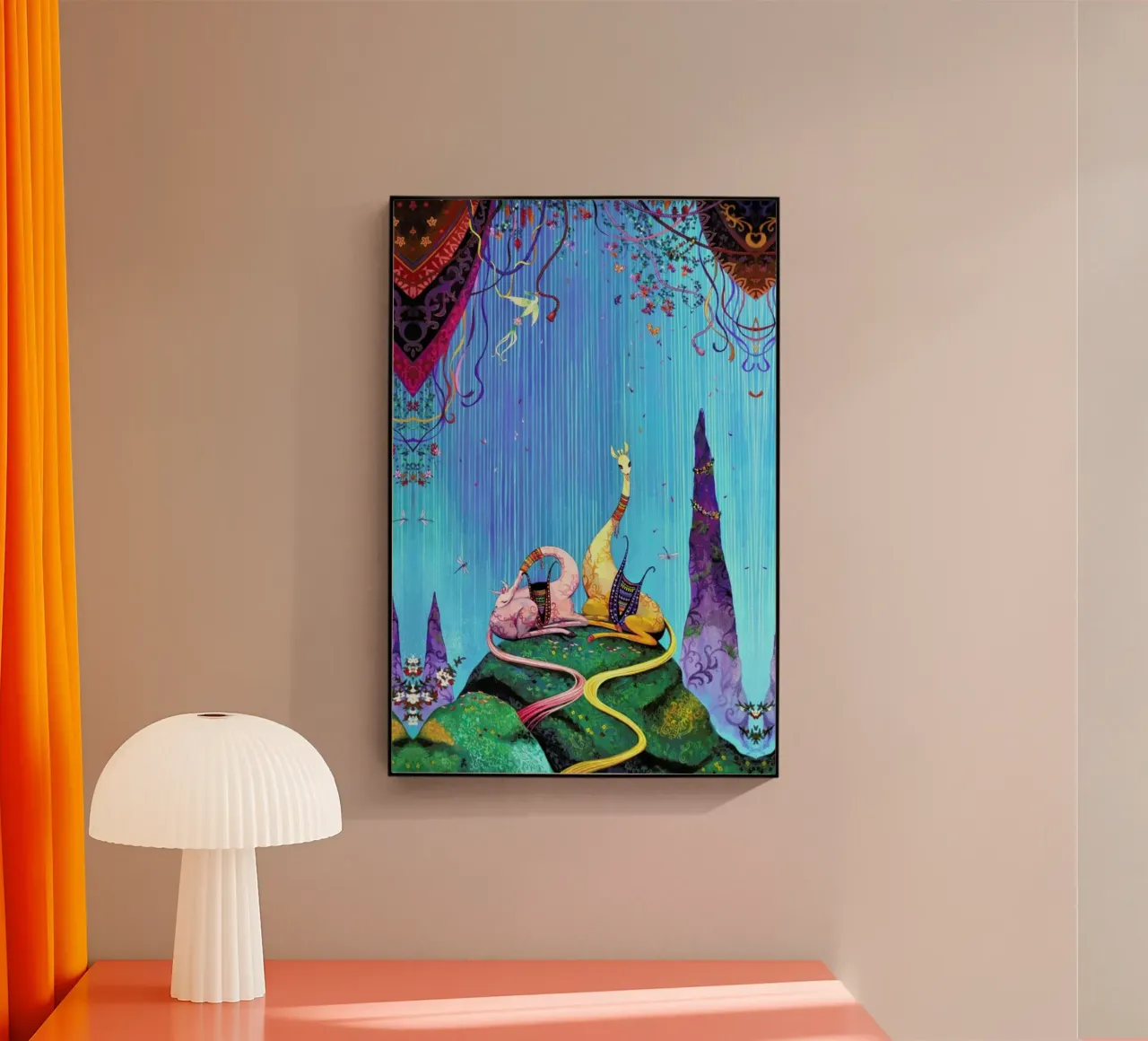 Summer Waterfall plexiglass da Naito Shinpei