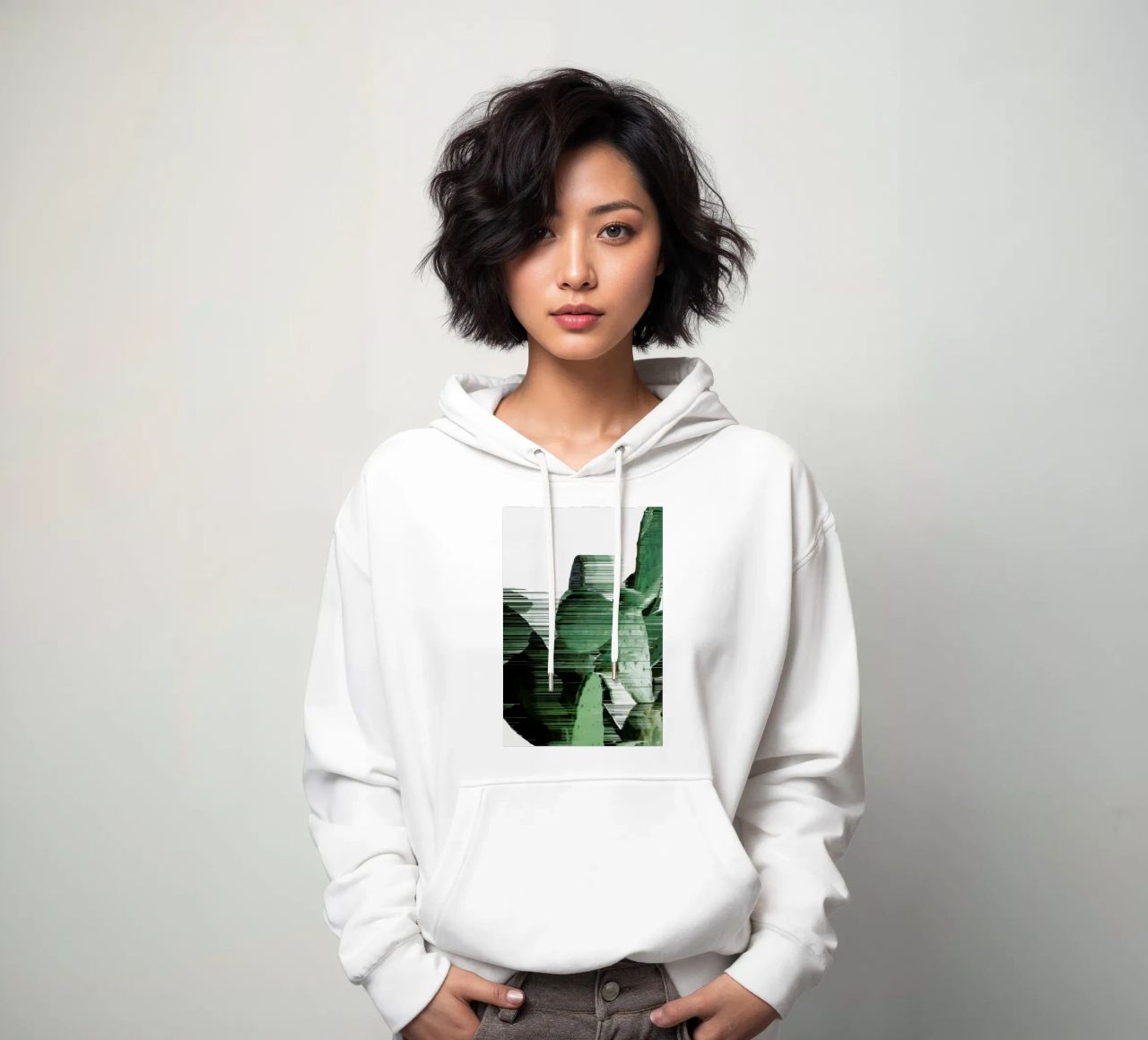 Sorted Cactus felpa con cappuccio da Adam Priester