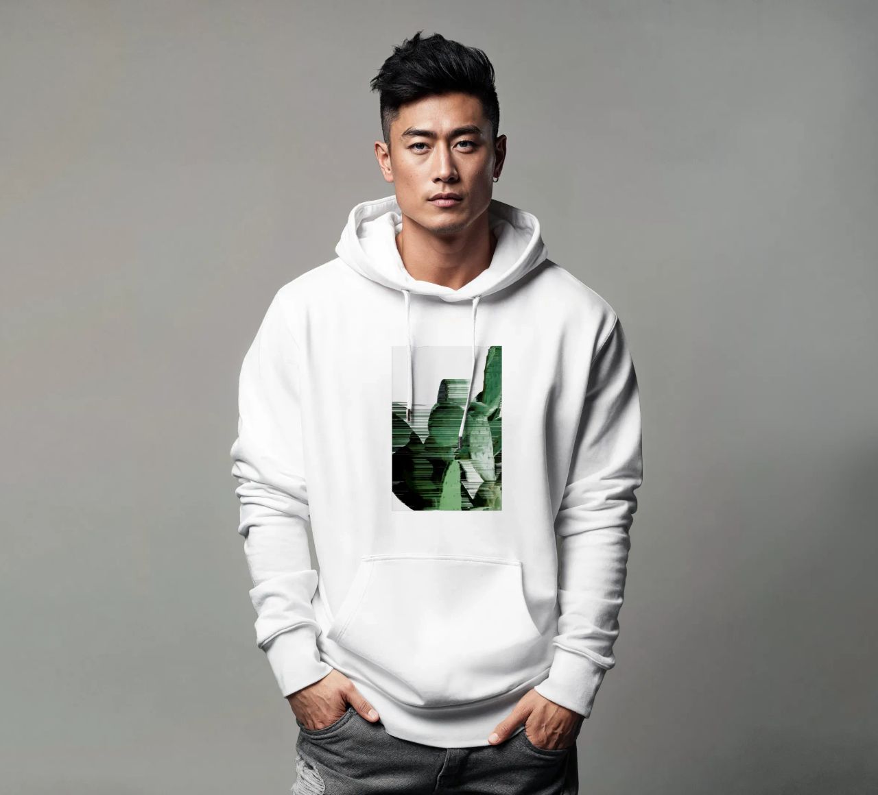 Sorted Cactus felpa con cappuccio da Adam Priester
