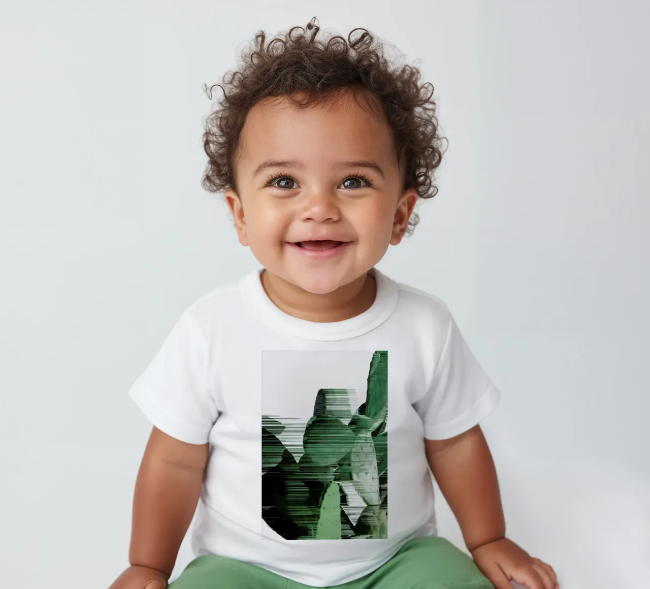 Sorted Cactus baby t-shirt van Adam Priester