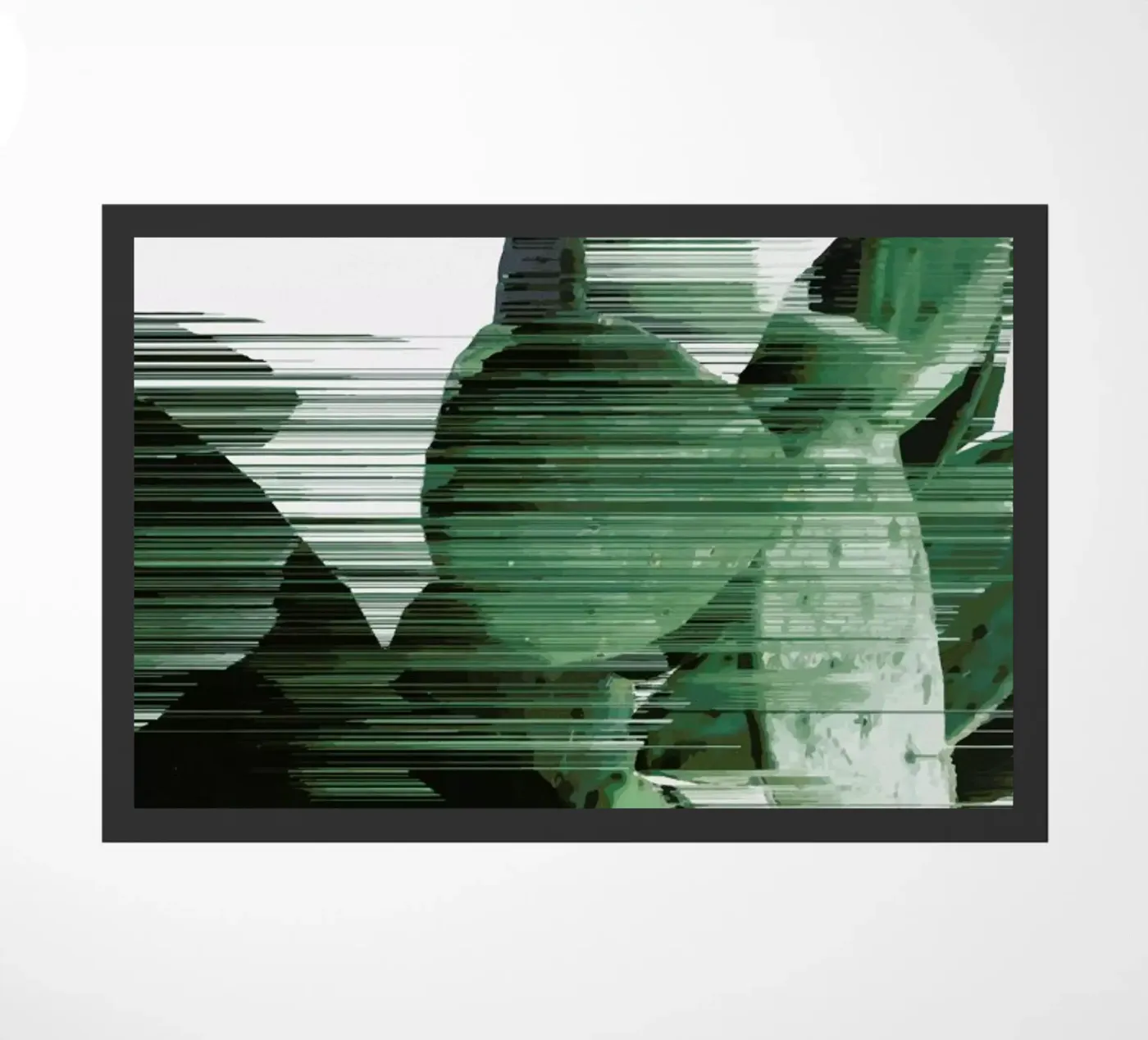 Sorted Cactus doormat by Adam Priester