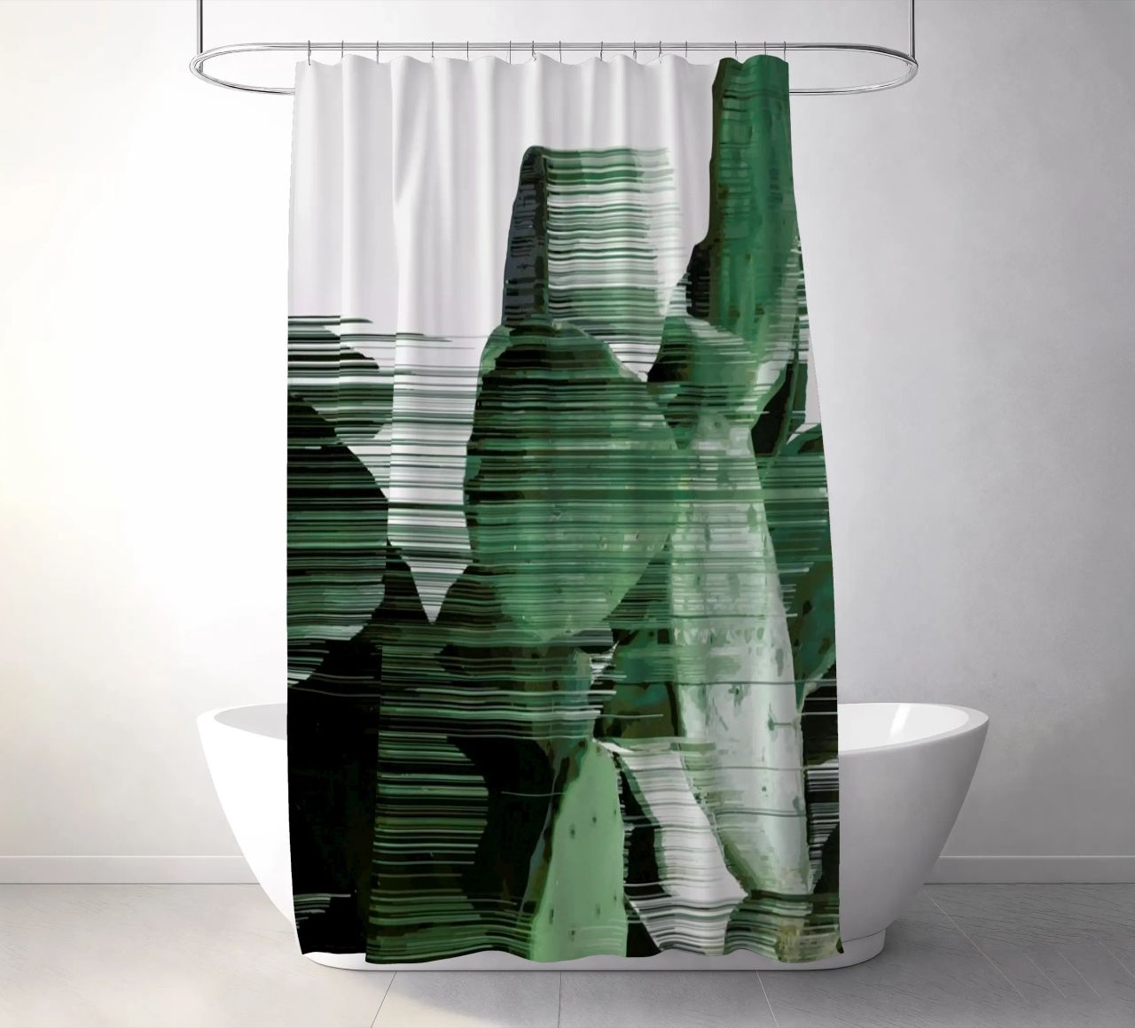 Sorted Cactus tenda da doccia da Adam Priester
