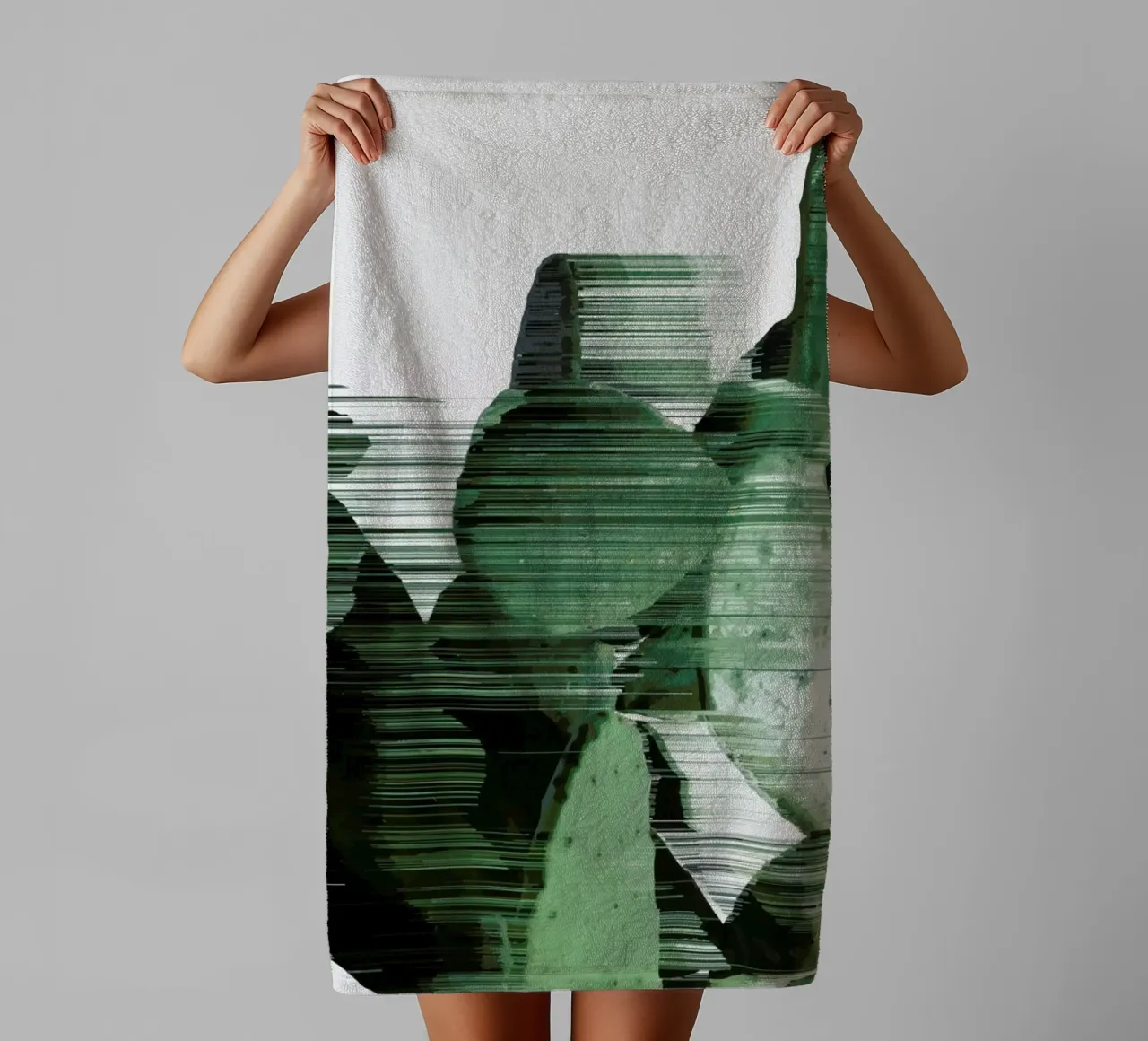 Sorted Cactus towel by Adam Priester