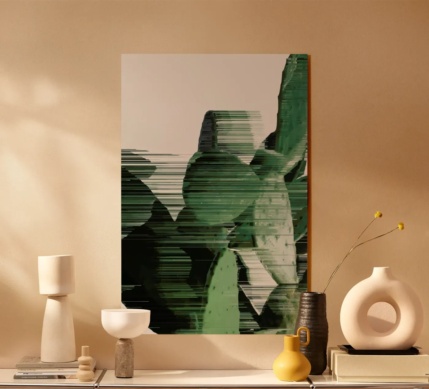Sorted Cactus acryl van Adam Priester