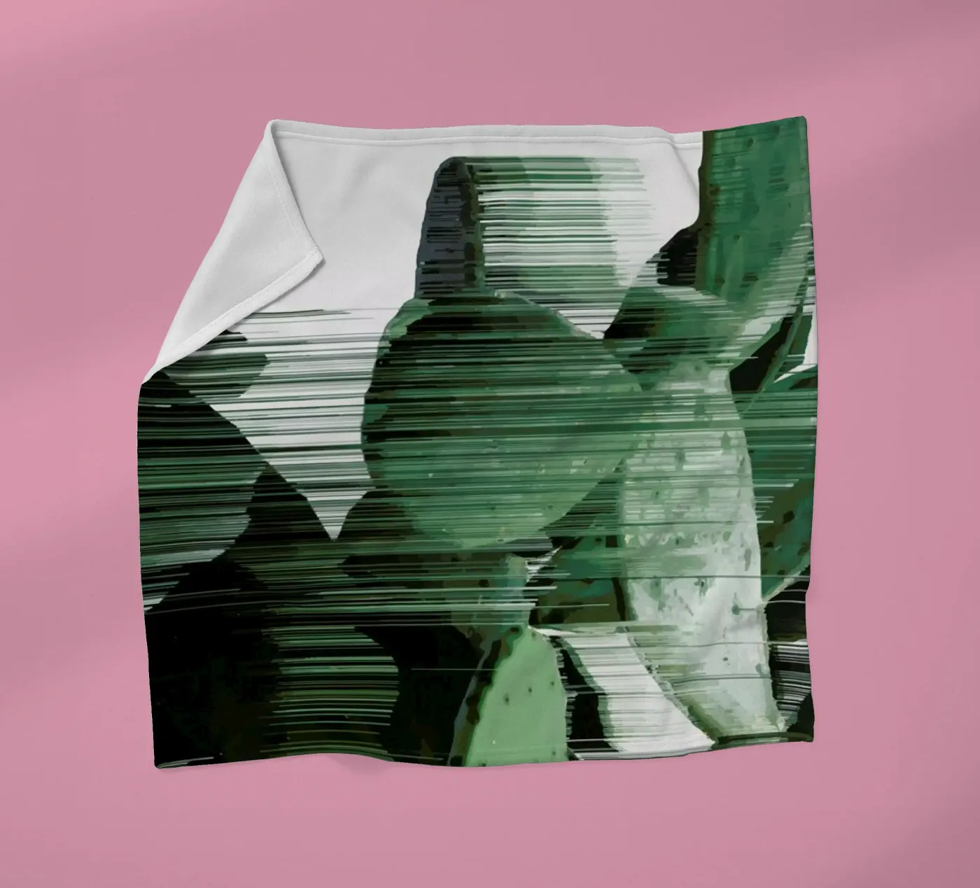 Sorted Cactus fleecedeken van Adam Priester