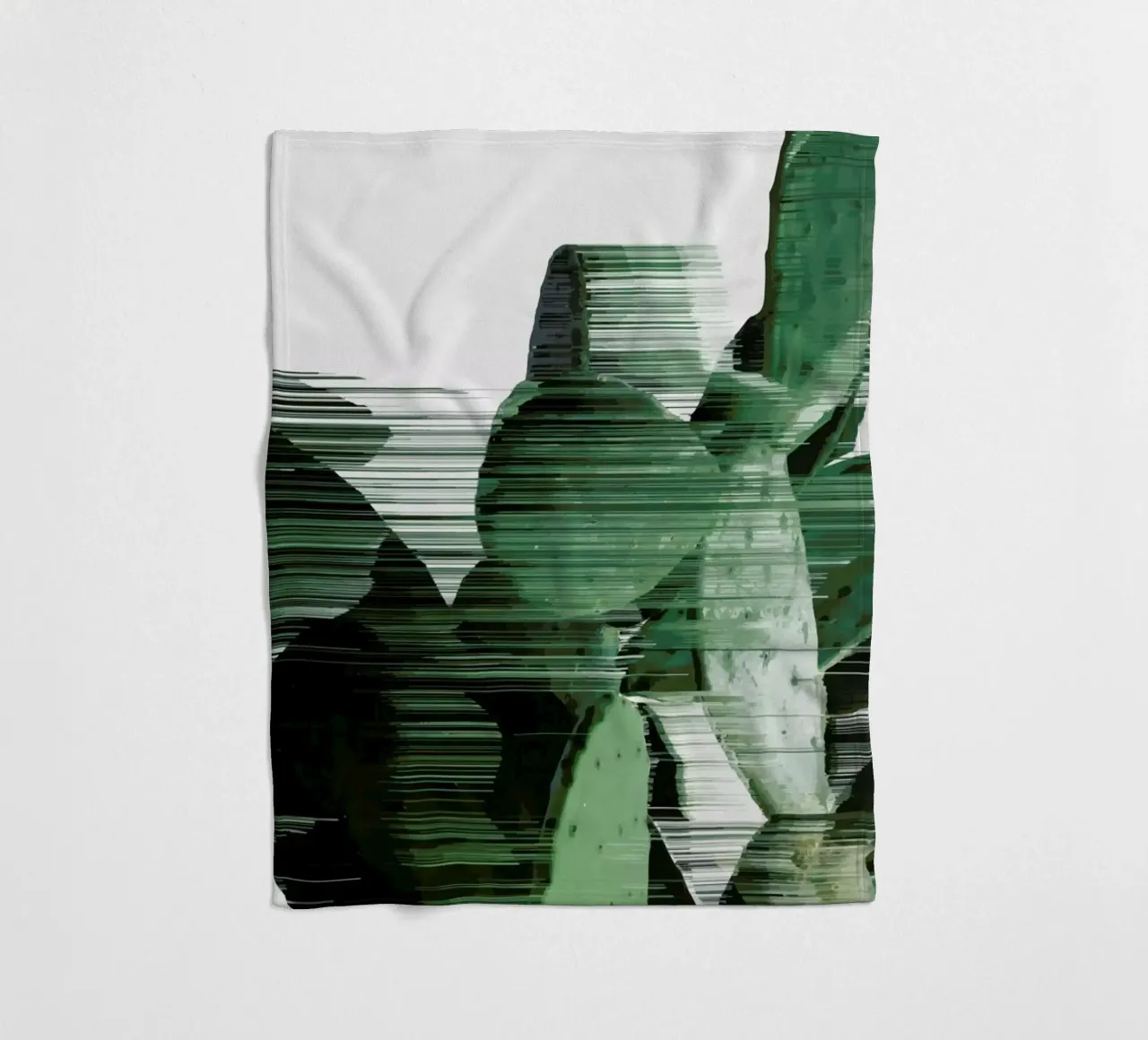 Sorted Cactus Fleecedecke von Adam Priester