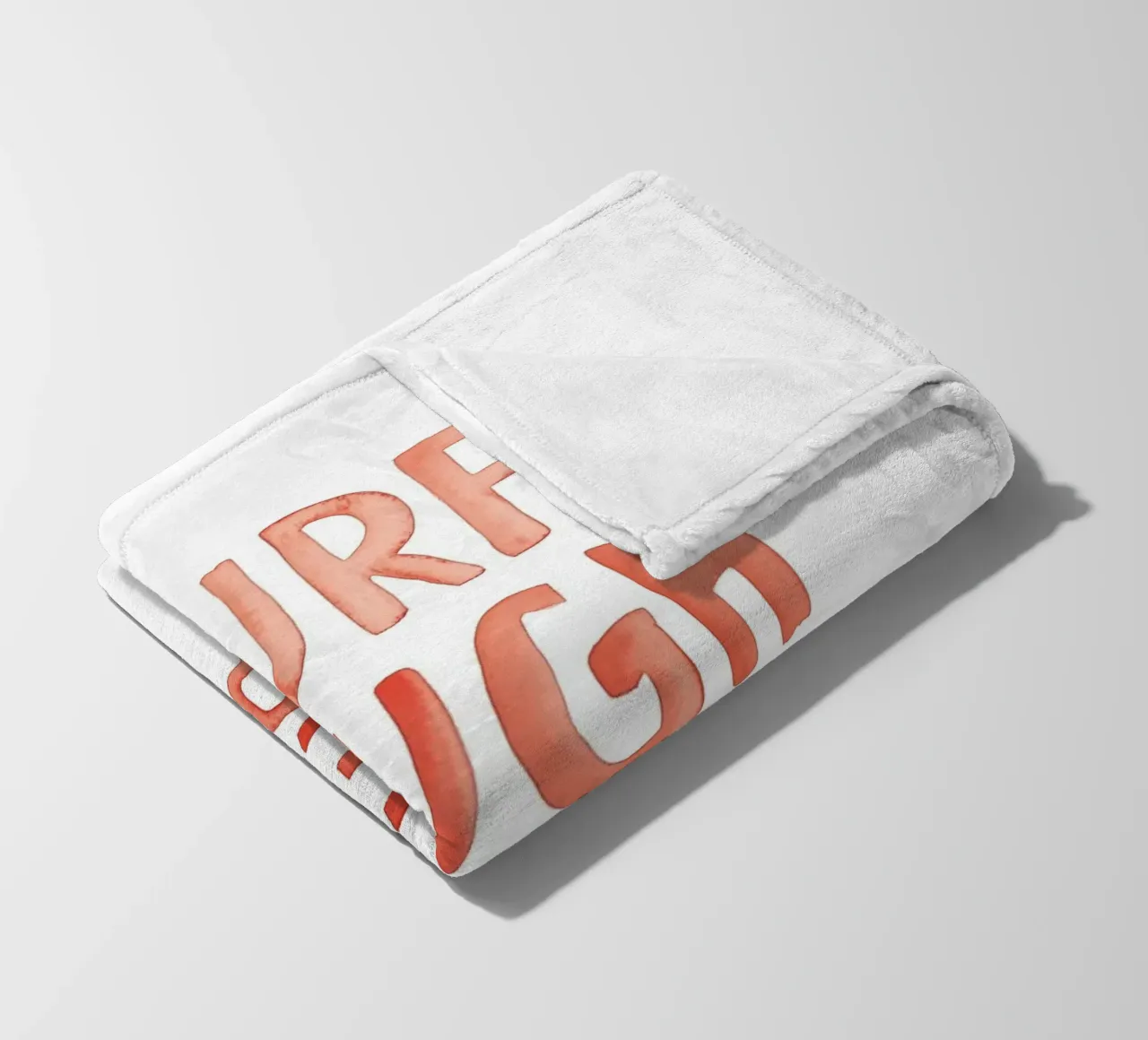 Surf Laugh Eat Repeat coperta in pile da treechild