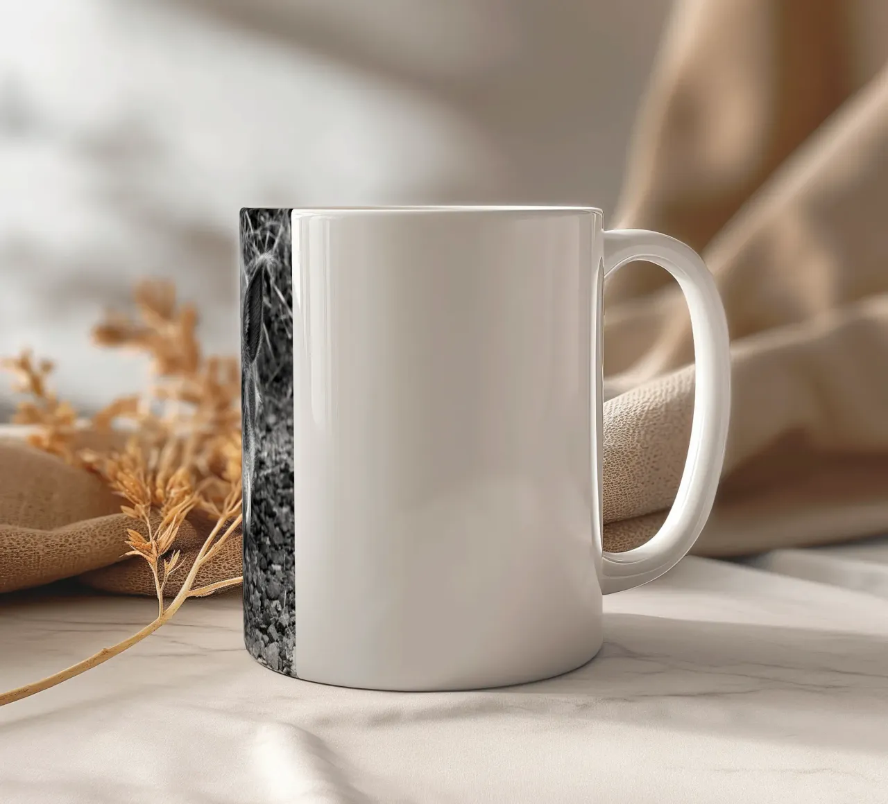 Cinghiale faccia a faccia tazza in ceramica da Art-Travel