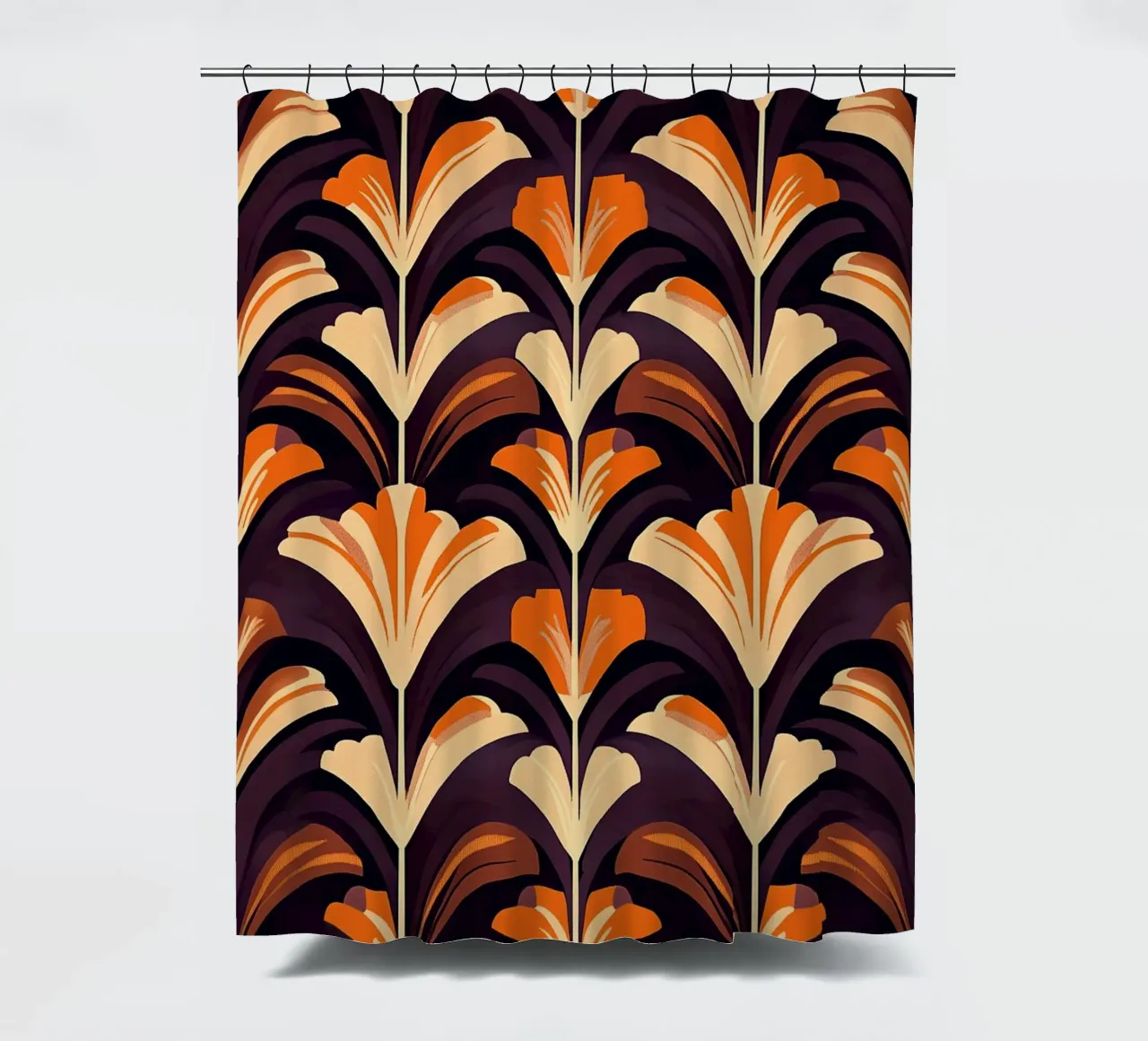 Art Deco "Echoes of the Roaring Twenties" tenda da doccia da Nikis Art Studio