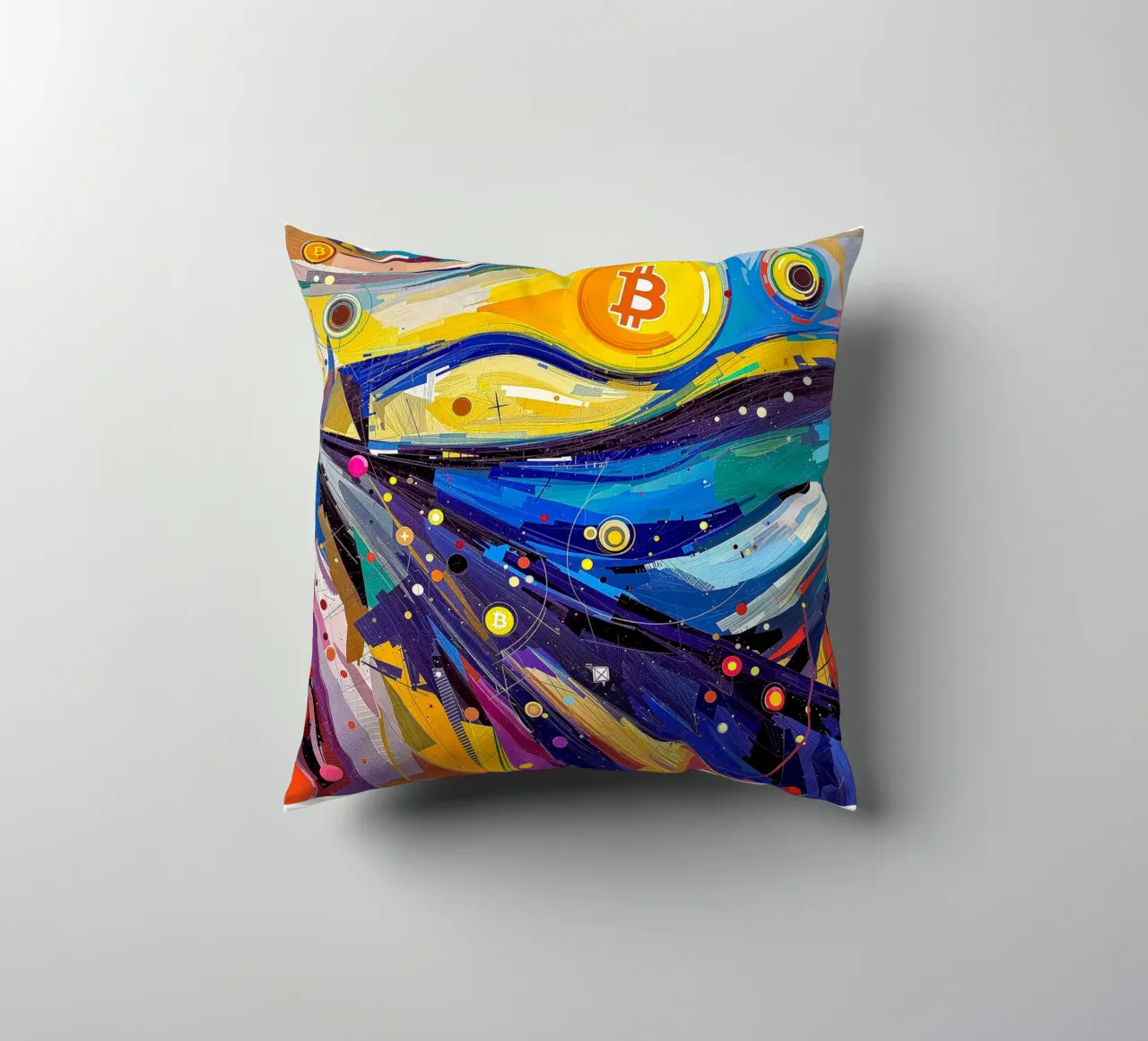 Abstract_BTC cuscino da Crypto_Jungle