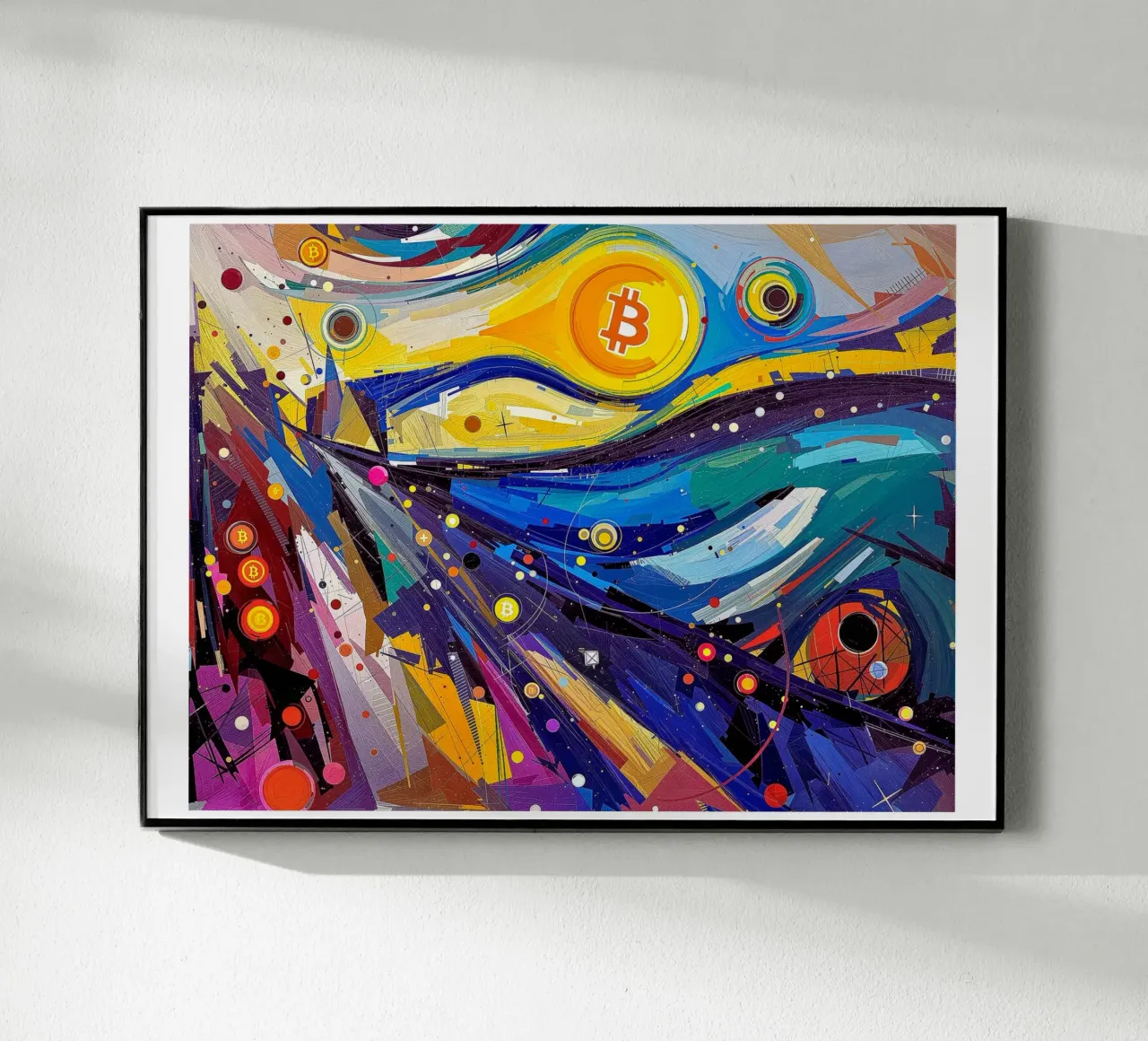 Abstract_BTC plexiglass da Crypto_Jungle